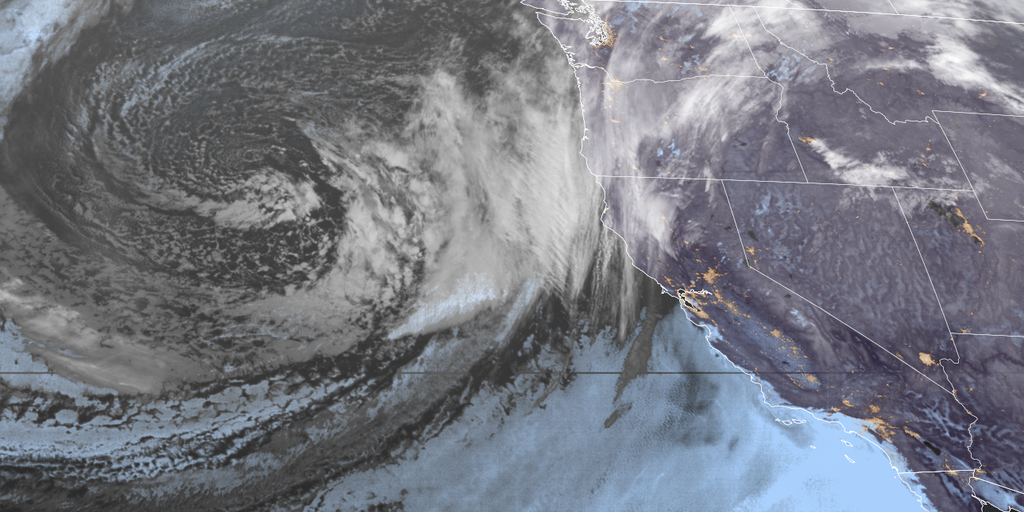 California to get drenched again this weekend in what could be stormy winter's swan song