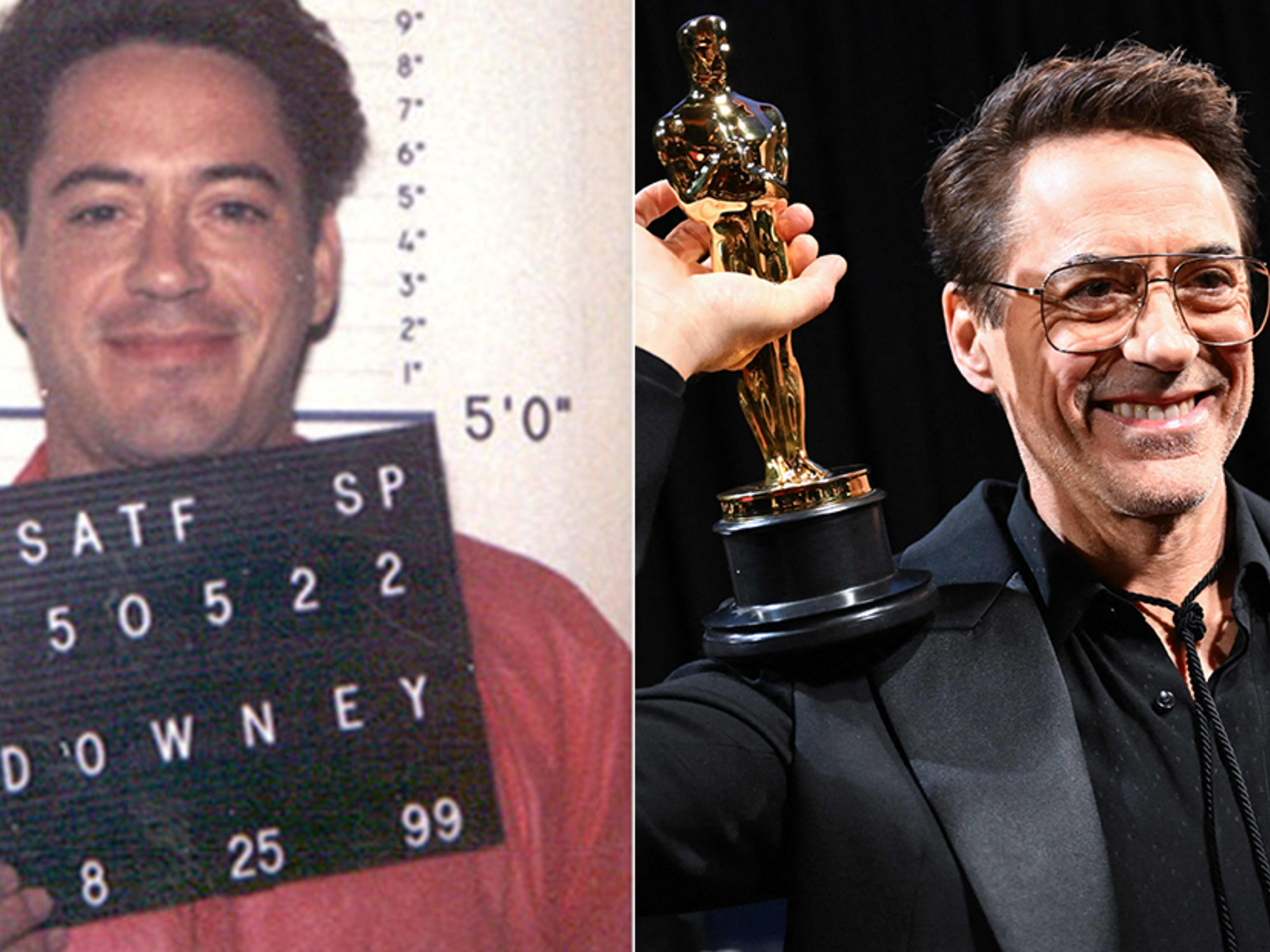 Robert Downey Jr., de delincuente y adicto a superhéroe de Marvel y ganador del Oscar