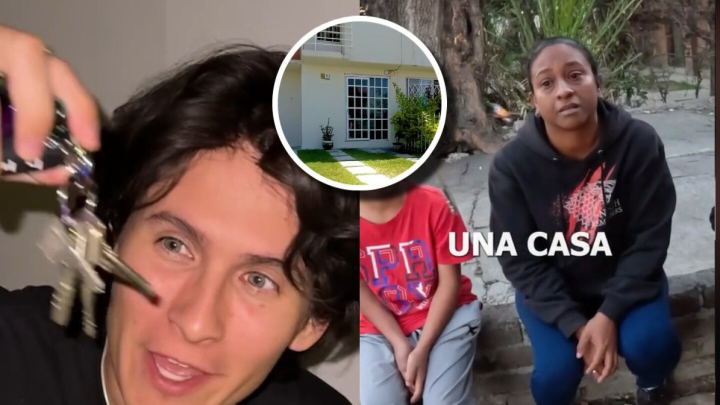 El influencer Alexis Omman le regaló una casa a una familia de inmigrantes y su reacción conmovió a todos: VIDEO