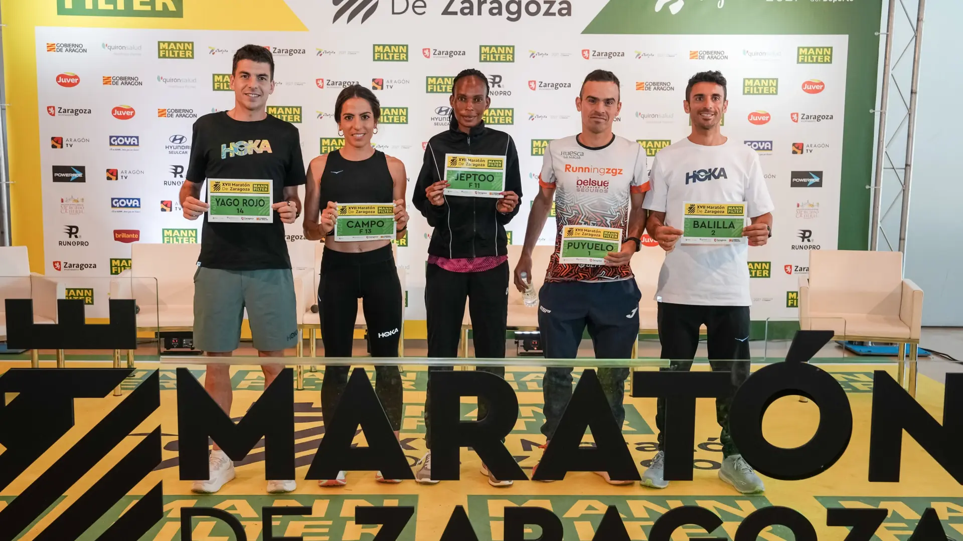 Las estrellas del Mann-Filter Maratón de Zaragoza, preparadas para la fiesta del running: “Aquí se vive el atletismo con mucho cariño”