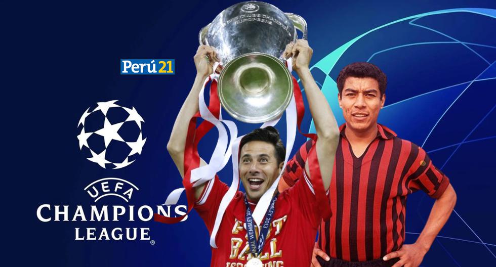 Benítez y Pizarro, los únicos peruanos que ganaron la Champions League