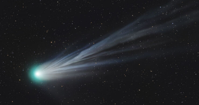 Ya es visible el cometa “diablo” en el cielo mexicano