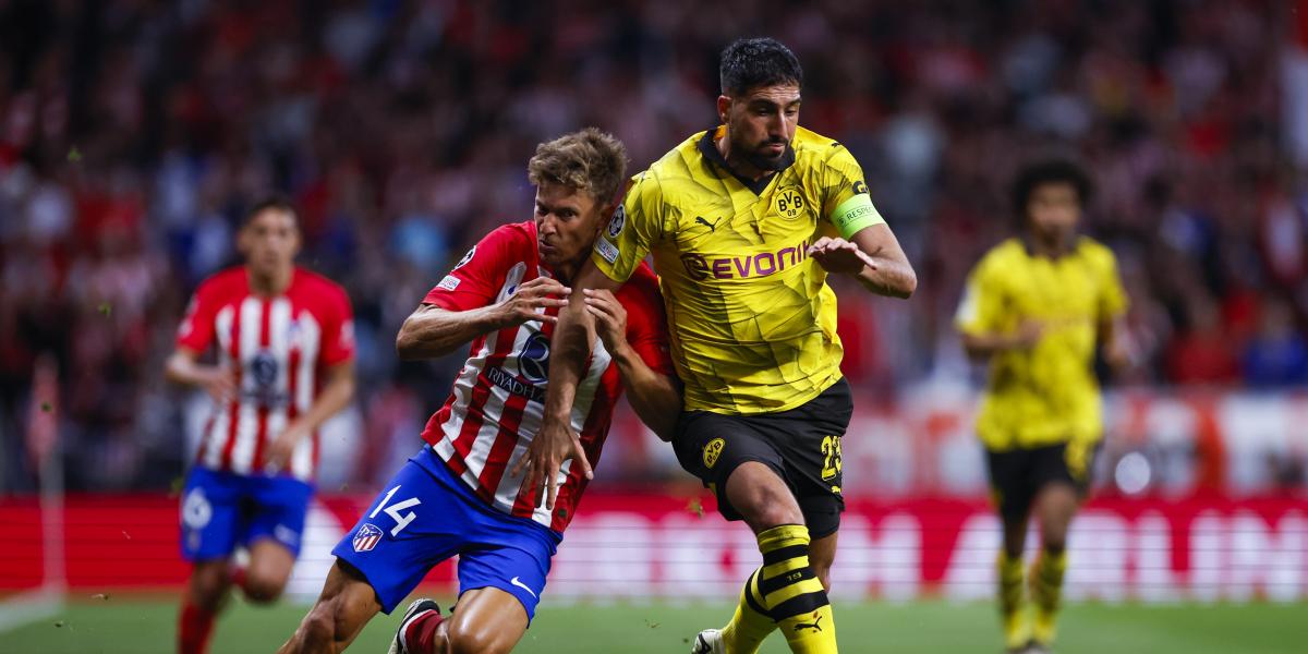 Horario y dónde ver por TV el Borussia Dortmund – Atlético de Madrid de la UEFA Champions League