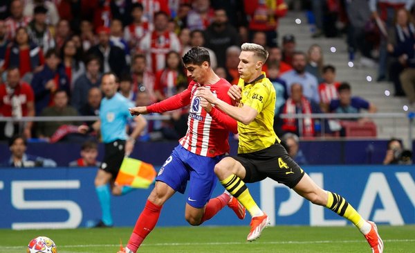 El Atlético de Madrid buscará mantener la ventaja en la caldera de Dortmund