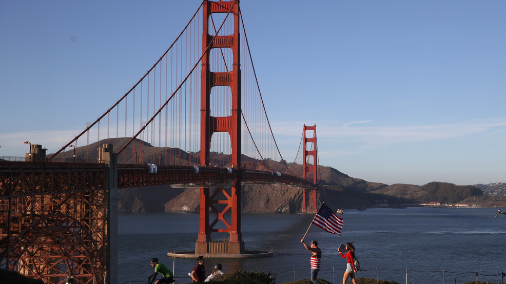 Pro-Palestinian protests held in several states, with one impacting Golden Gate Bridge