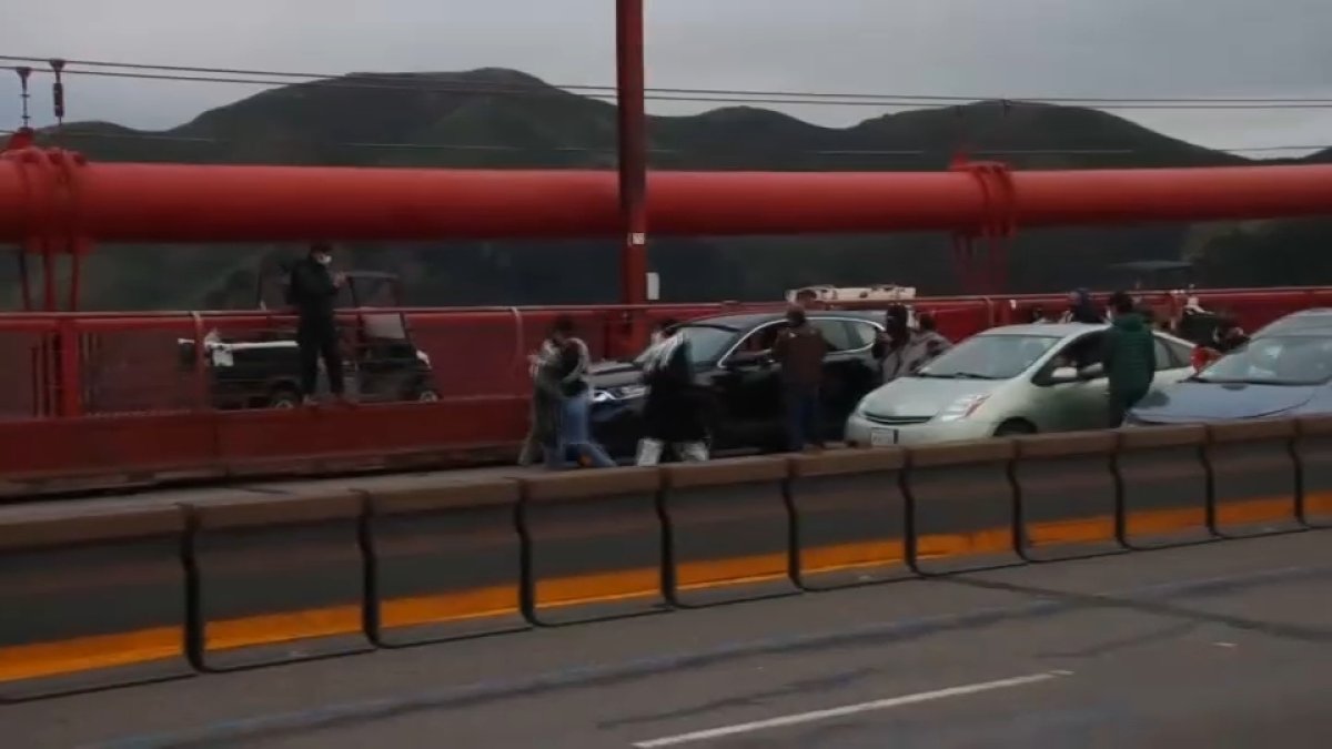 Protesters arrested after shutting down Golden Gate Bridge for hours