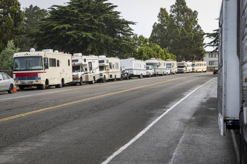 San Francisco’s New Parking Rules Set to Displace RV Community Near SF State | KQED