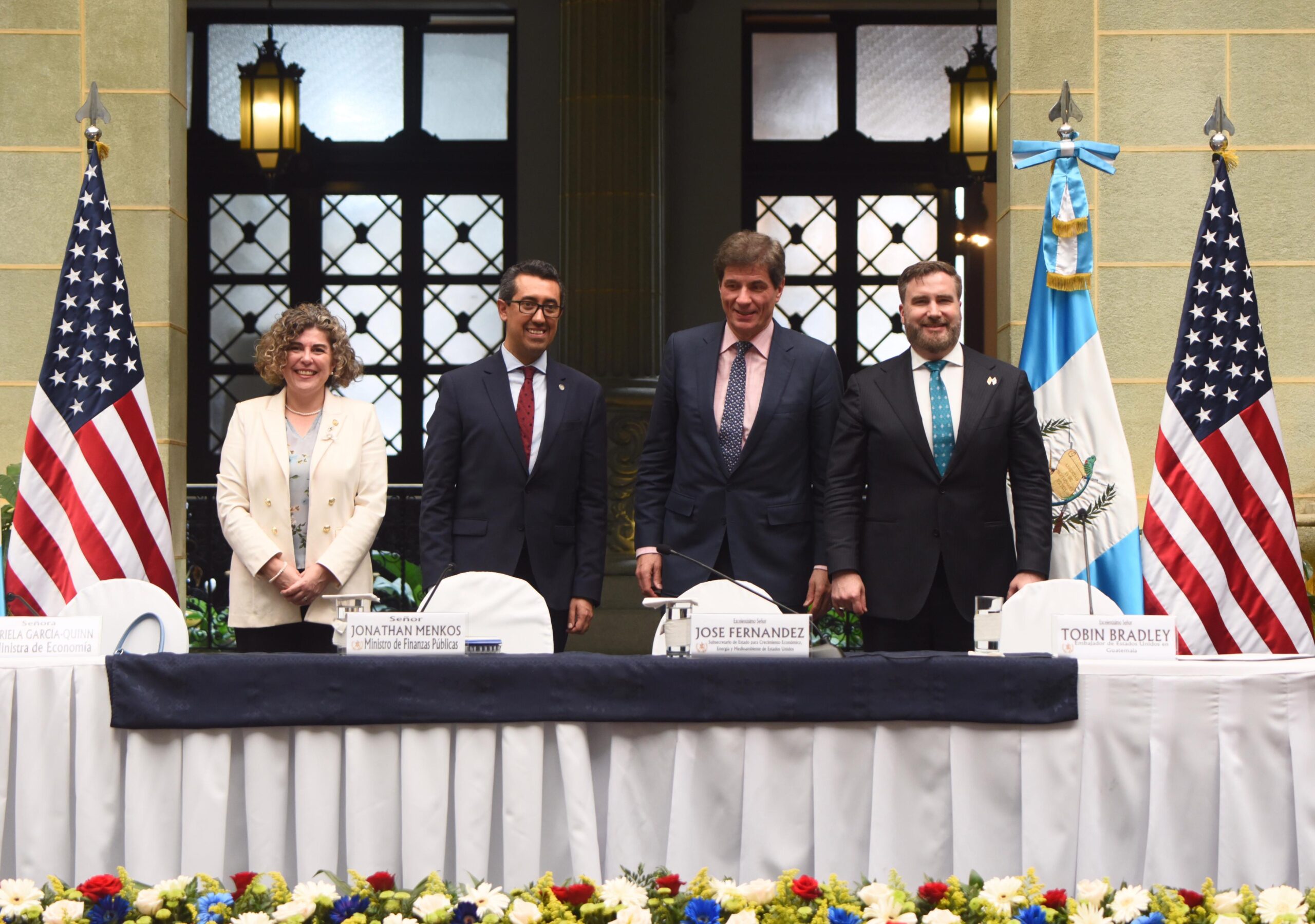 Trabajo conjunto entre Guatemala y EE. UU. se enfocará en cinco pilares