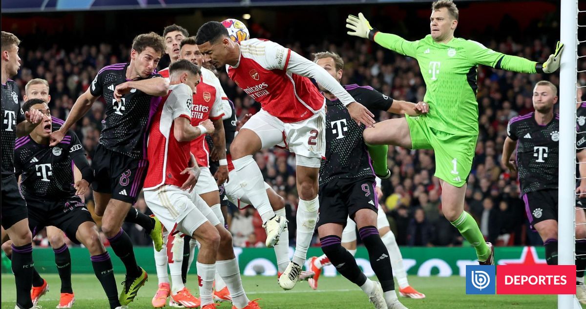 Solo vale ganar para avanzar: Bayern recibe a un ilusionado Arsenal por el boleto a semis de Champions