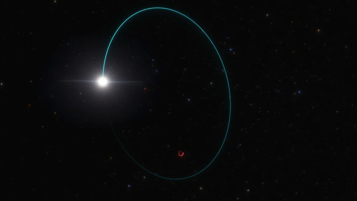 Los astrónomos detectan un enorme agujero negro 'gigante dormido' a menos de 2.000 años luz de la Tierra