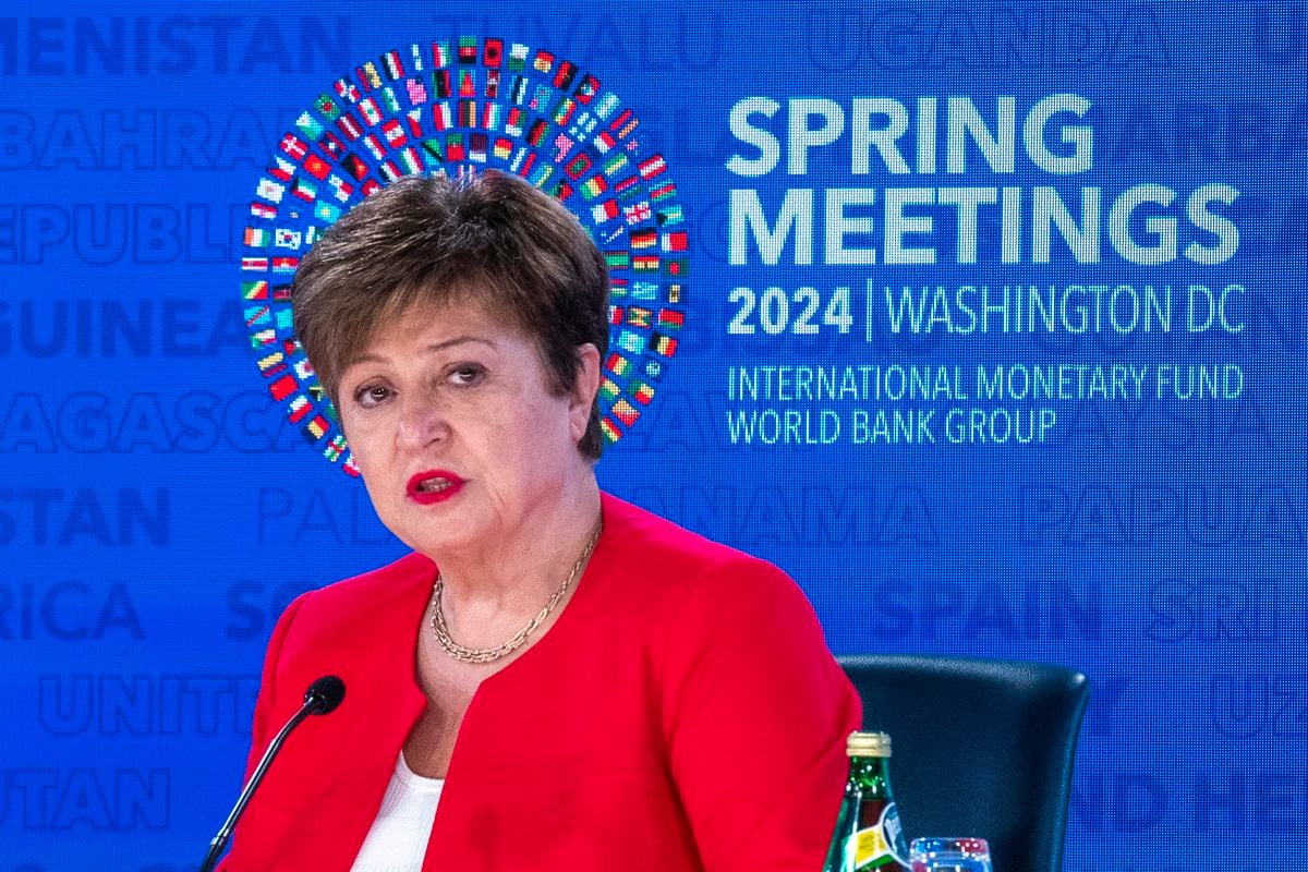 Georgieva dice que la inmigración está actuando como motor económico de Estados Unidos