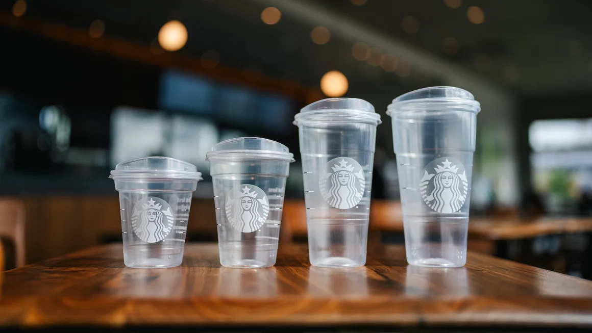 Starbucks rediseña sus vasos de plástico
