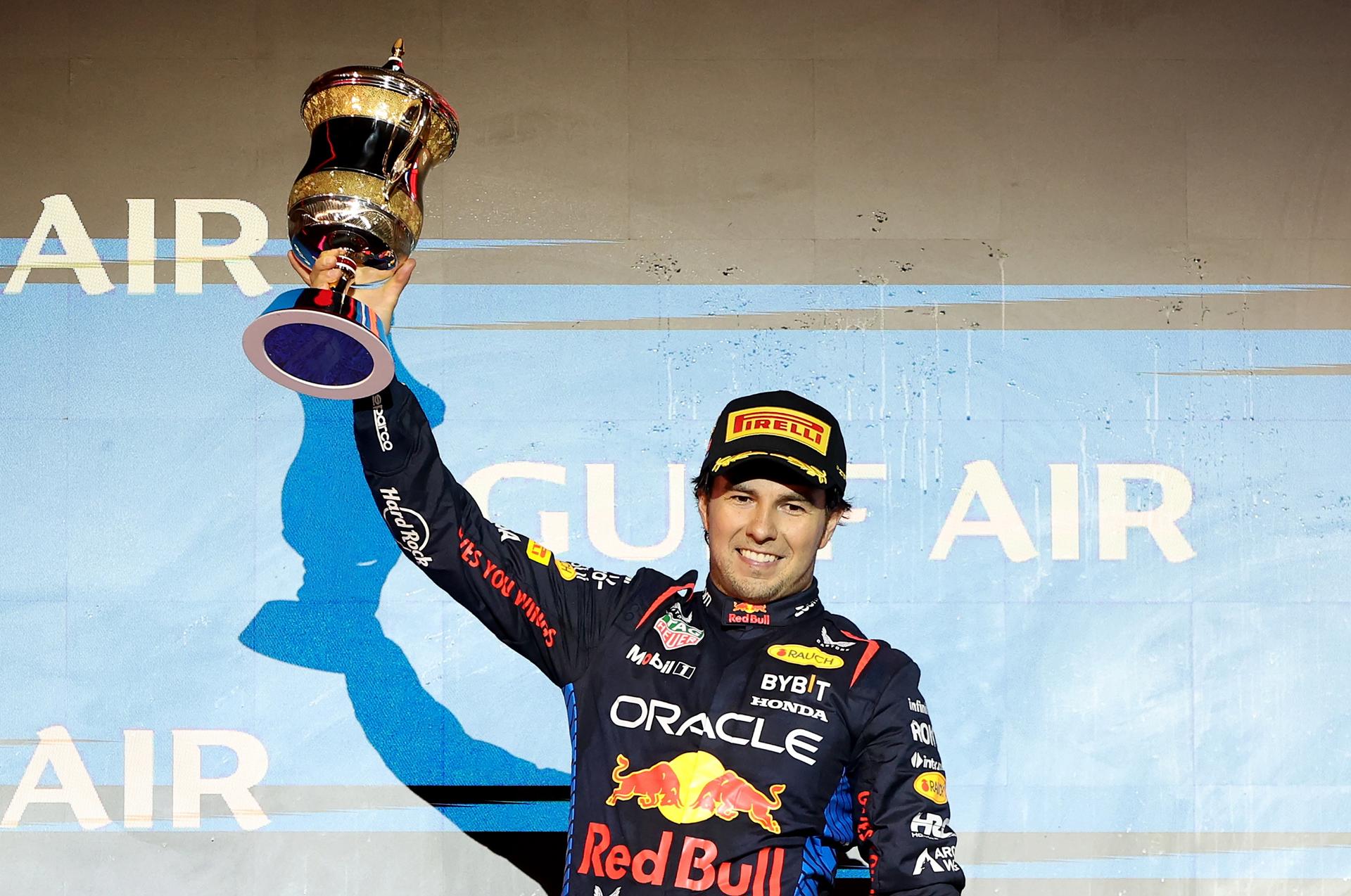 ATENCIÓN: Revelan el trofeo que ganaría 'Checo' Pérez en la Fórmula 1