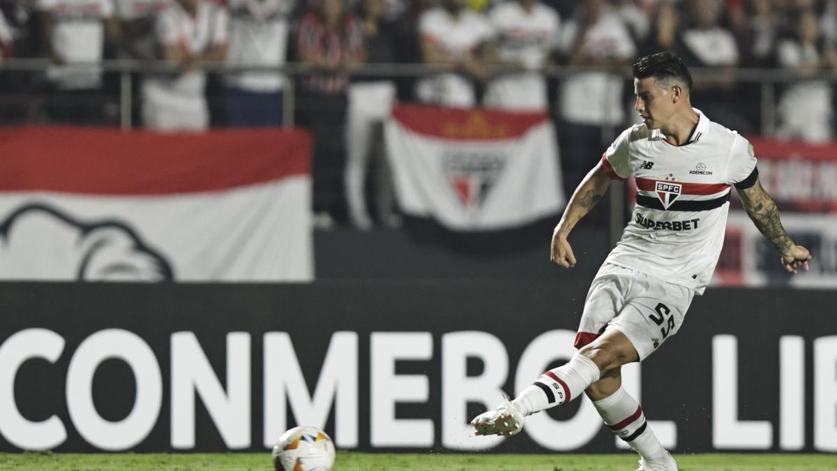 James Rodríguez se encontraría de nuevo con Rafa Benítez en São Paulo: ¿se quedará?