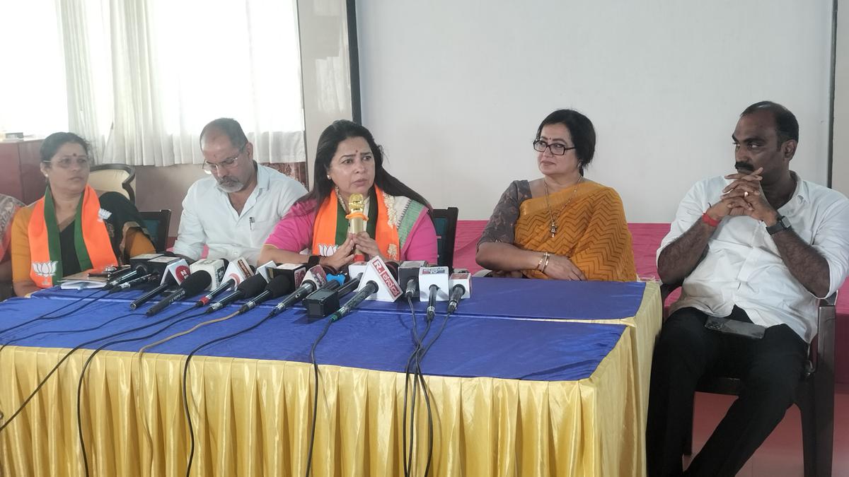 Congress conspiring to divide the country again based on religion, caste and geographical considerations: Meenakshi Lekhi