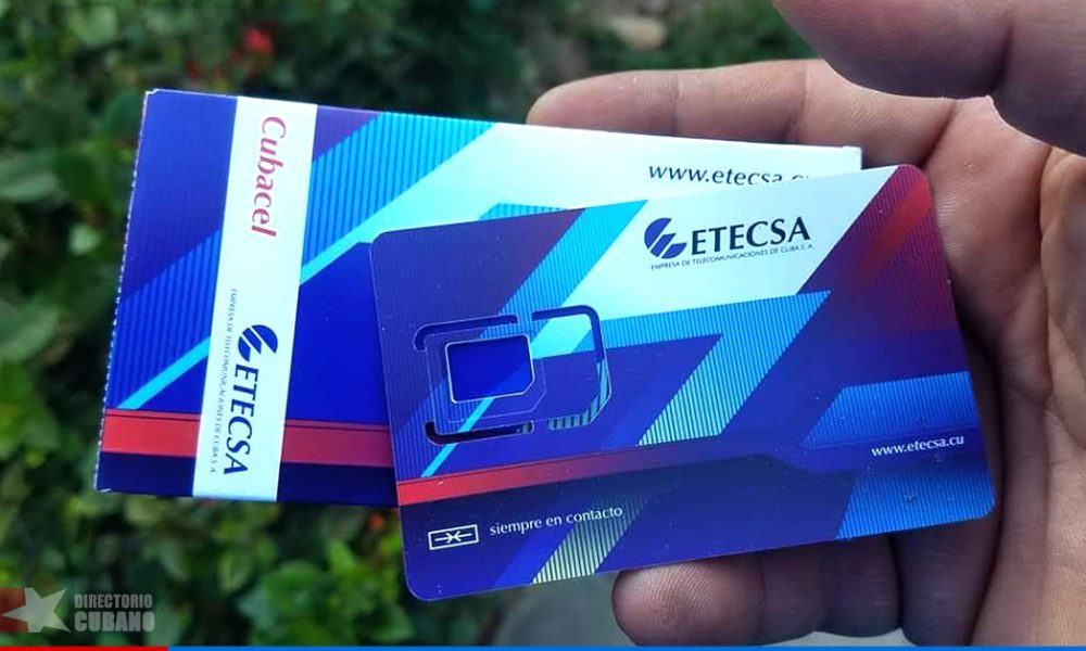 ETECSA informa sobre uso de tarjetas SIM/uSIM en Cuba