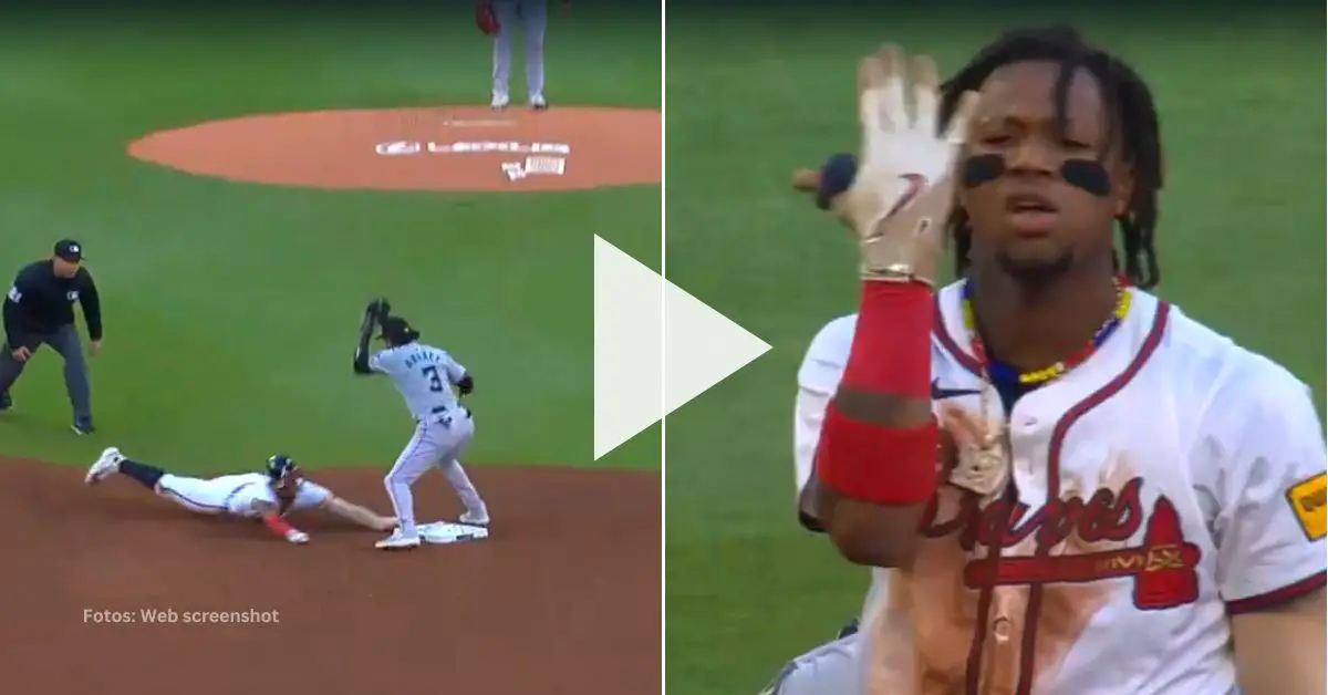 190 en MLB: Ronald Acuña Jr. ROMPIÓ récord de bases robadas (+VIDEO)