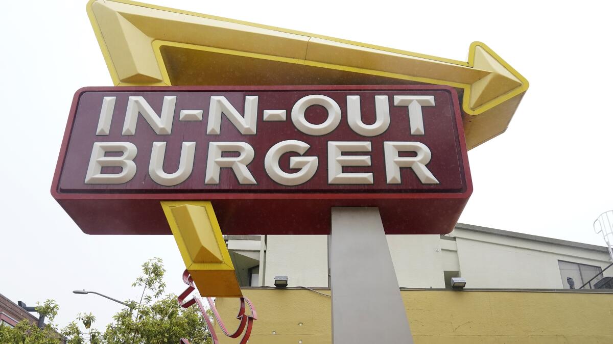 In-N-Out Burger cerrará un restaurante permanentemente ‘por primera vez’  en California