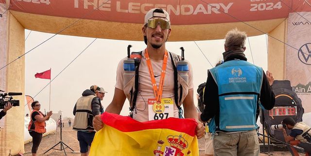 Juancar Gimeno termina el extremo Maratón des Sables sin ninguna carrera previa: “Me llaman loco”