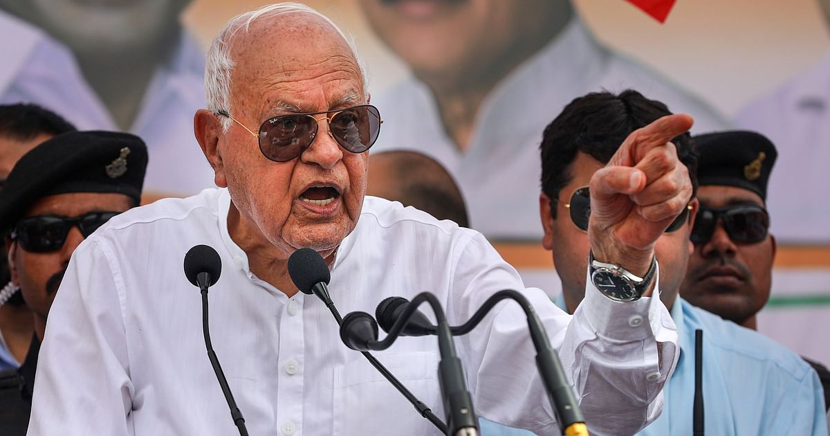 Farooq Abdullah hits back at Modi's mangalsutra remarks, says, 'Our religion does not tell us to look down at other religions'