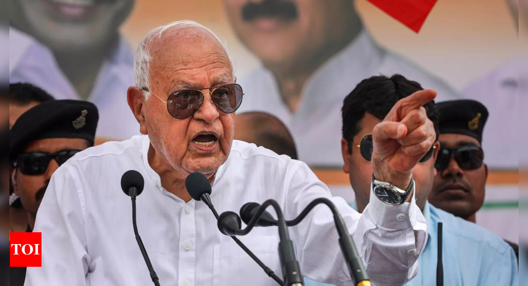 'Our religion taught us …' Farooq Abdullah responds to PM Modi's Mangalsutra jibe | India News – Times of India