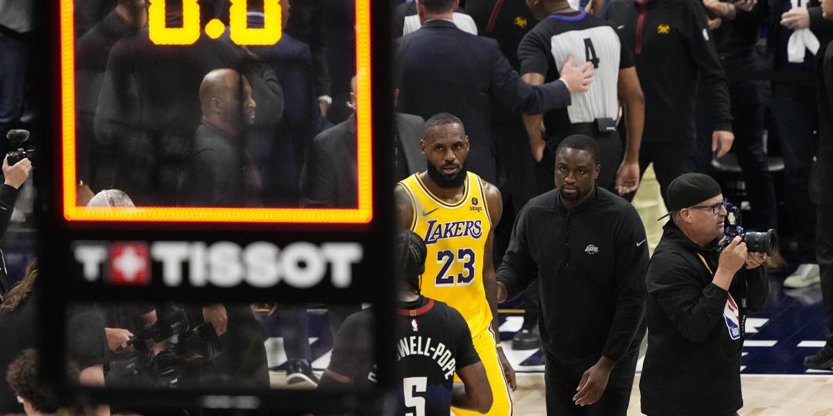 Final de infarto en Lakers vs Nuggets: LeBron James tuvo el triunfo en sus manos pero falló de manera increíble