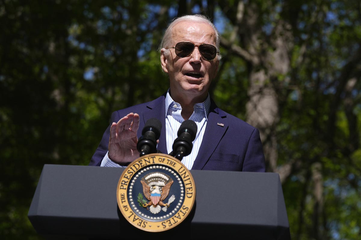 Joe Biden condena las protestas antisemitas registradas en varias universidades estadounidenses – La Opinión