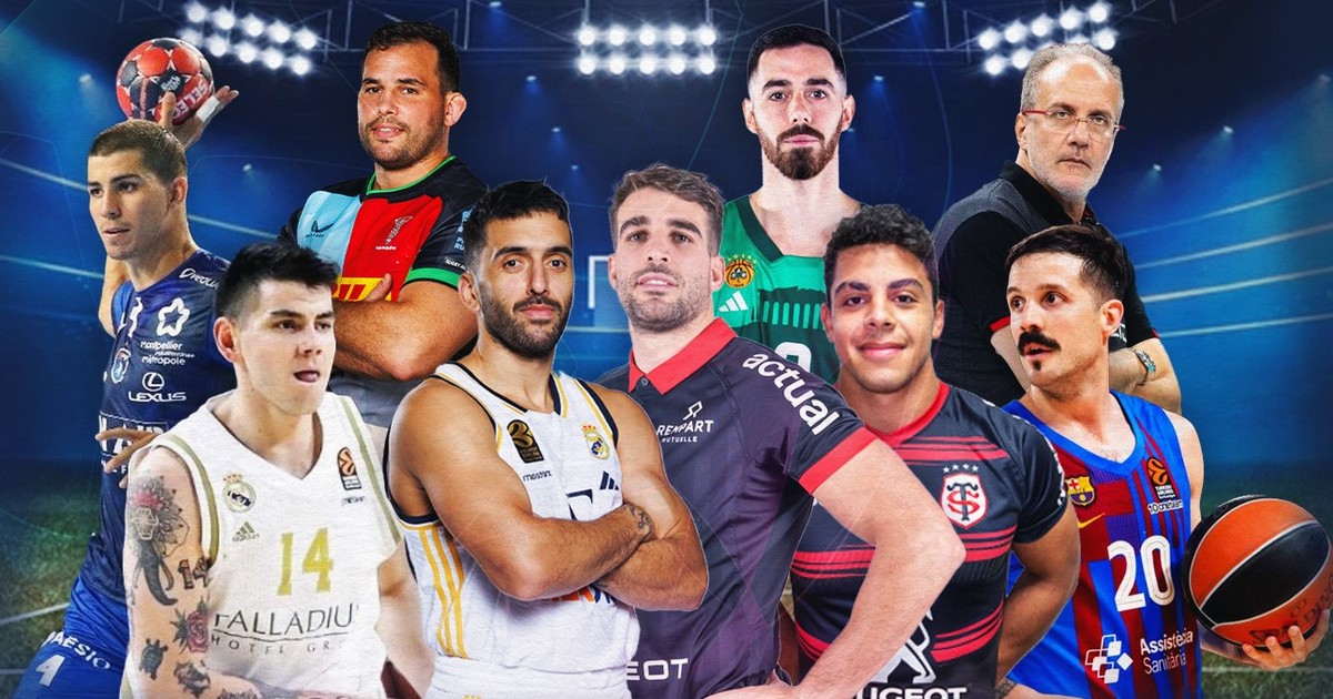 Informe Olé: los argentinos que buscan ganar la Champions de básquet, handball, rugby y vóley