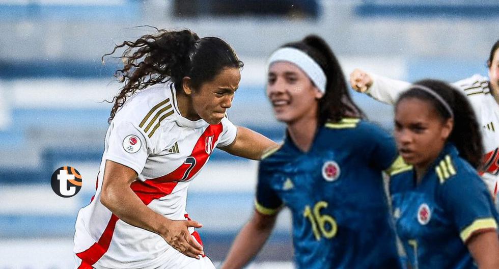 Perú cayó 1-0 en su debut ante Colombia en Hexagonal Final Femenino Sub 20 [VIDEO]