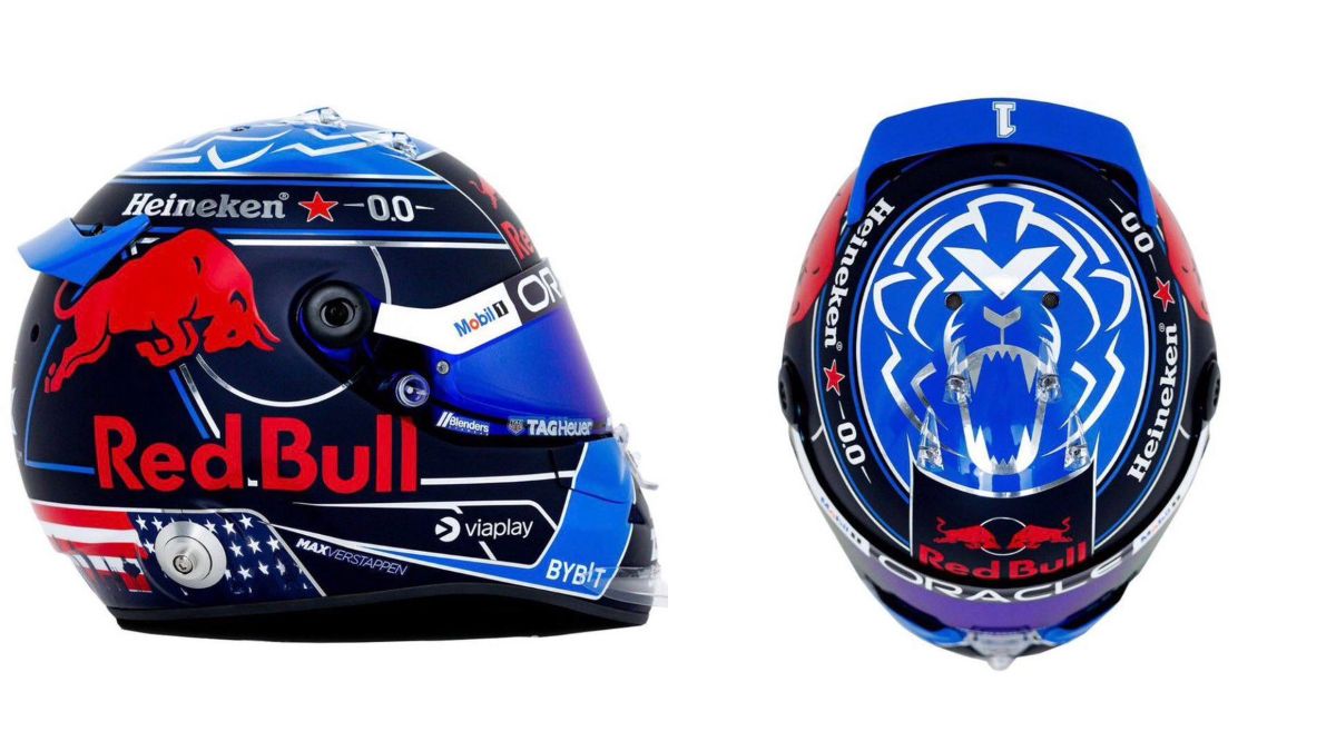 Max Verstappen presenta su espectacular casco para el Gran Premio de Miami y todas las carreras en Estados Unidos – ClaroSports