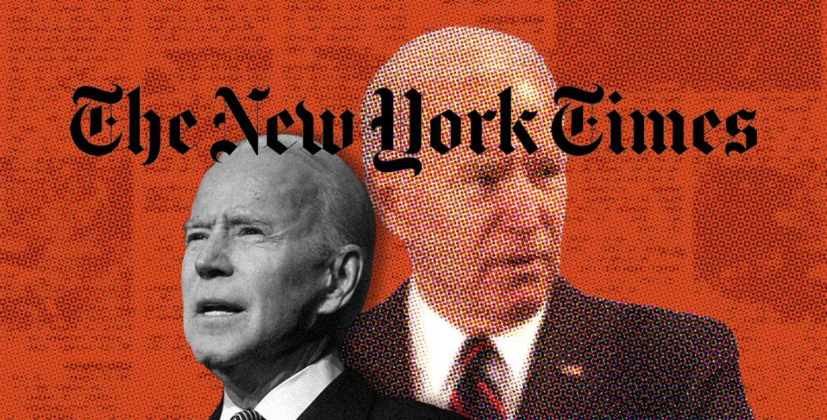 A New York Times reporter anonymously linked the paper's publisher to its coverage of Biden's age. The volume of coverage is eye-opening.