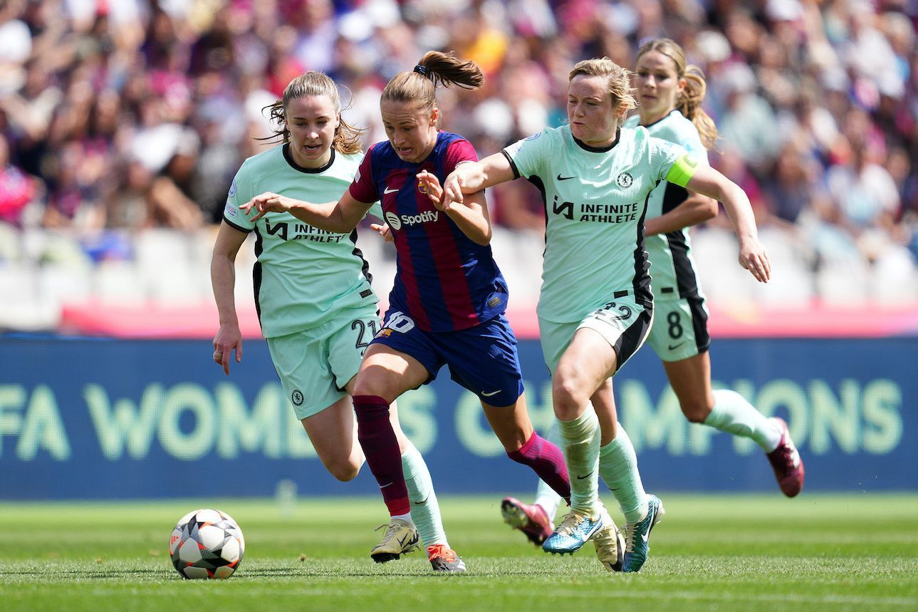 Barcelona femenino va por la remontada ante el Chelsea en la Champions