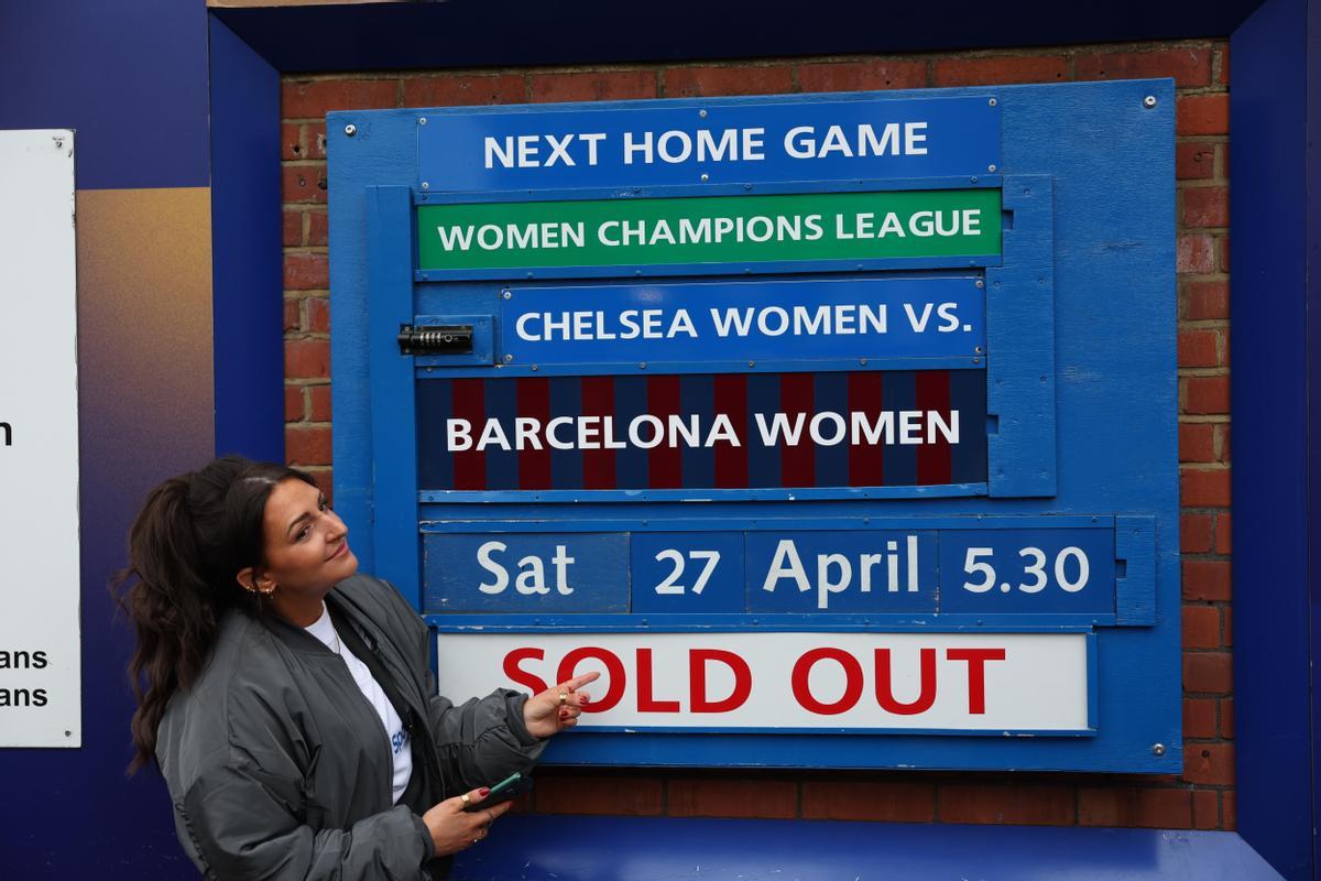 Fotos | Chelsea – FC Barcelona, la vuelta de las semifinales de la Champions League Femenina, en imágenes.