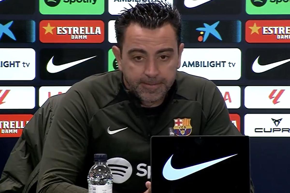Xavi le pidió que siga en el Barcelona: “Quiero que se quede, nos puede ayudar, pero depende de él”
