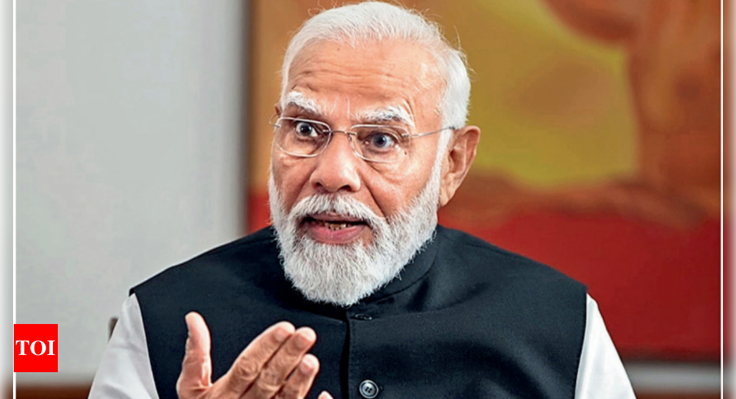 ‘Not polarising to show Congress brought religion-based quota’: PM Modi to TOI | India News – Times of India