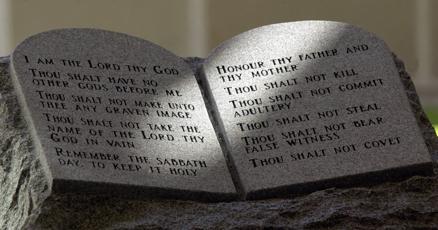 Letters: Displaying Ten Commandments in schools betrays country
