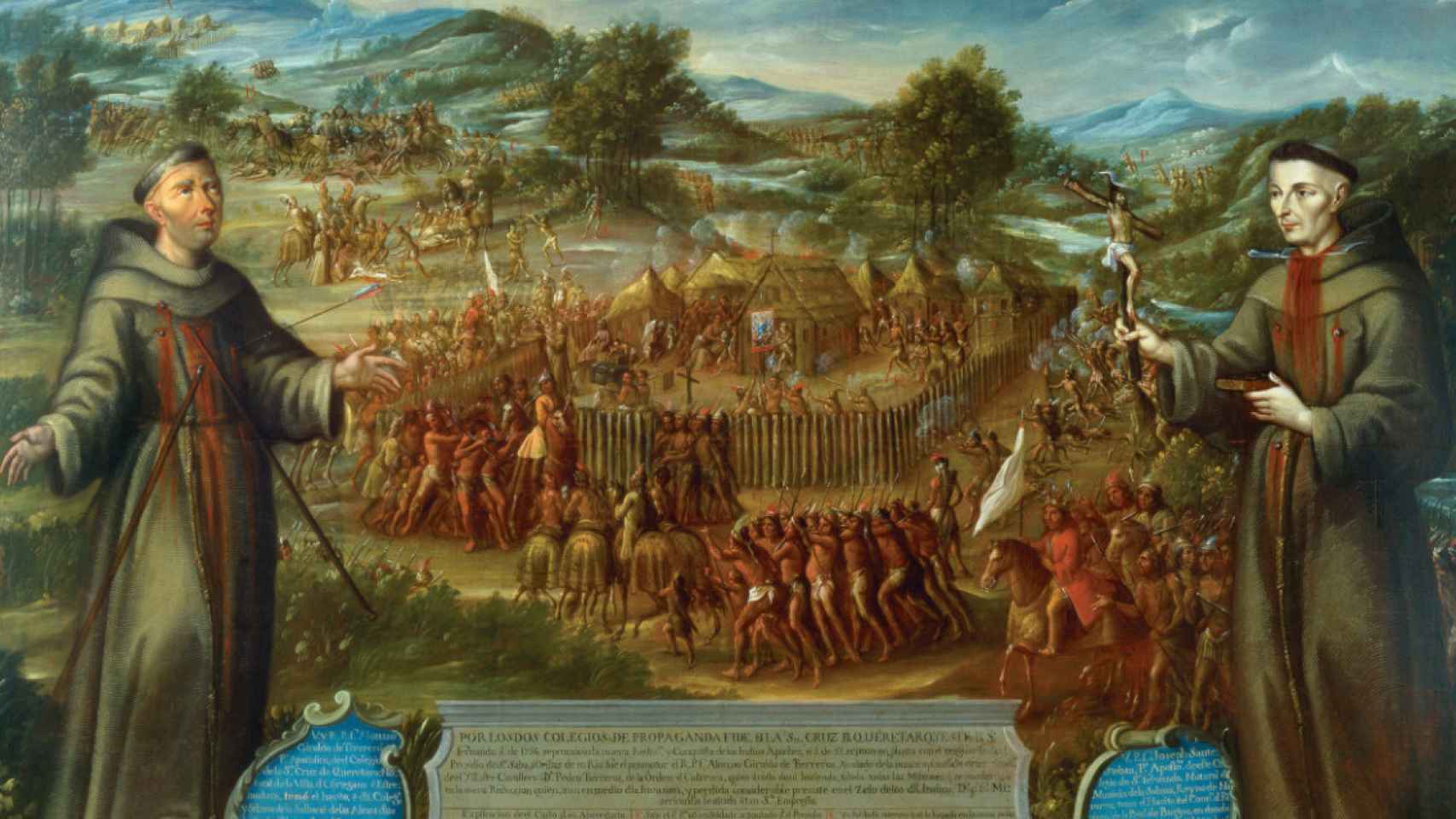 El gran 'muro de adobe' que defendió la frontera española de Norteamérica de apaches y comanches