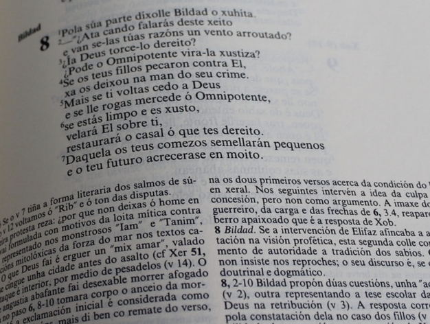 Presentación de una nueva edición de la Biblia en gallego
