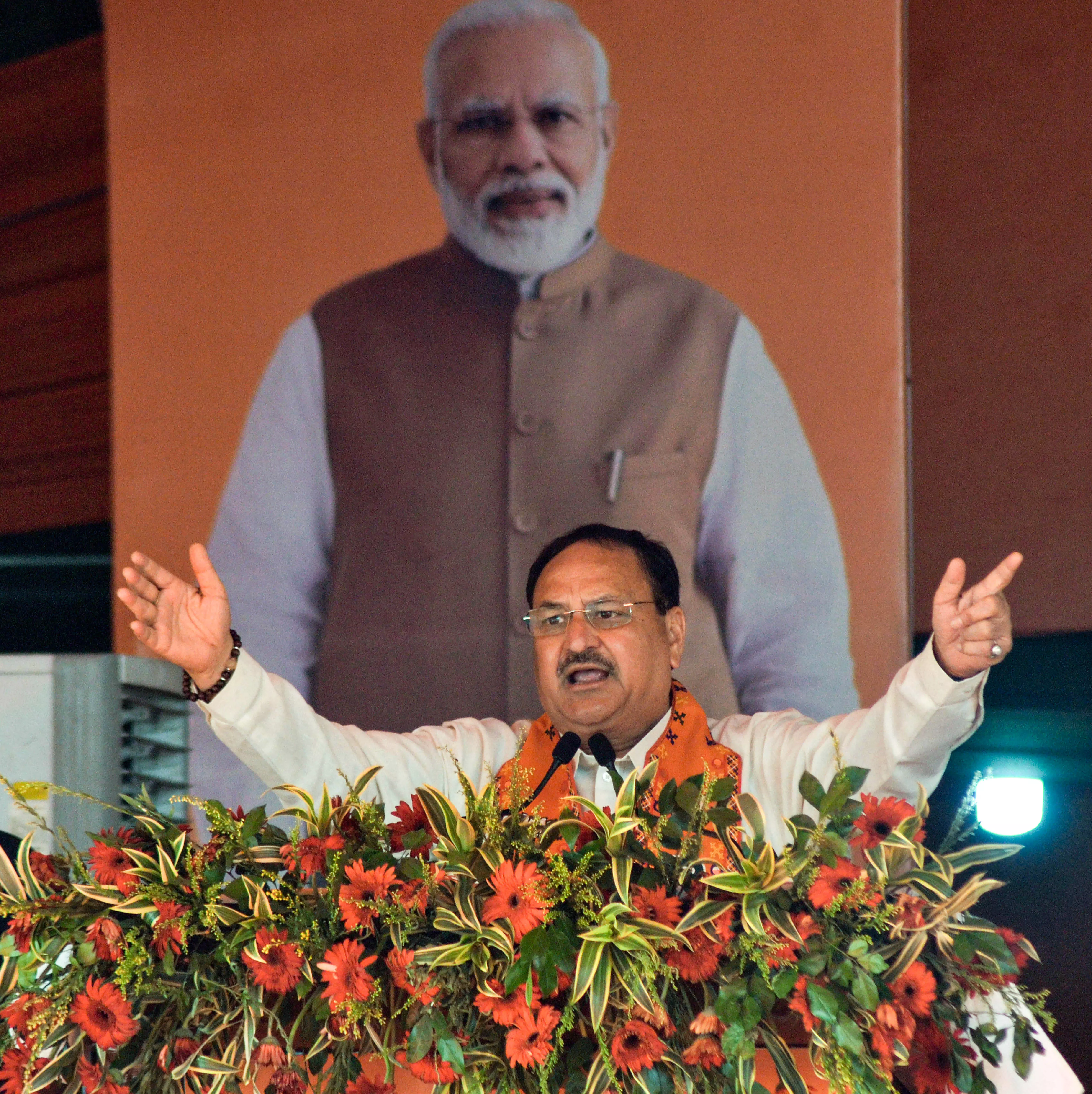 MP LS polls: Opposition wants reservation based on religion, BJP will not allow it to happen: J P Nadda