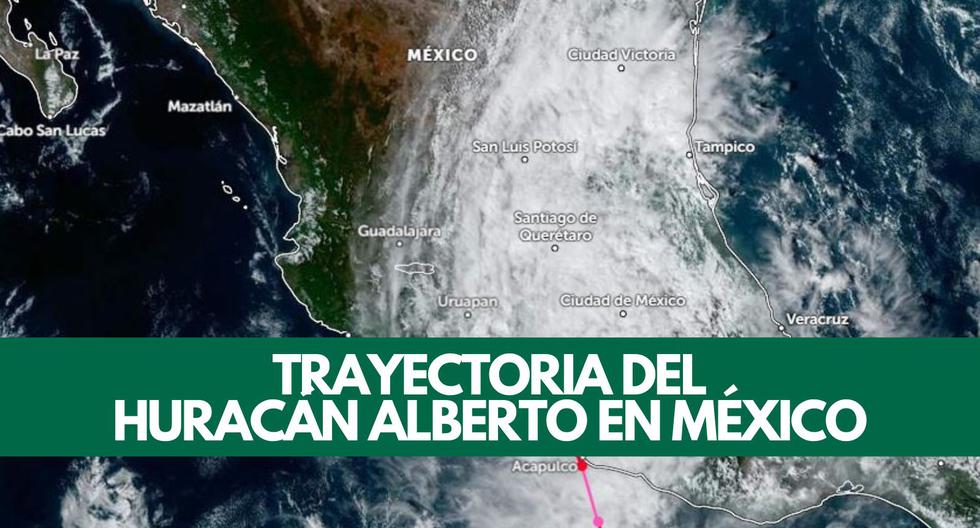¿Cuáles son los estados que serían más afectados por el paso del Huracán Alberto en México?