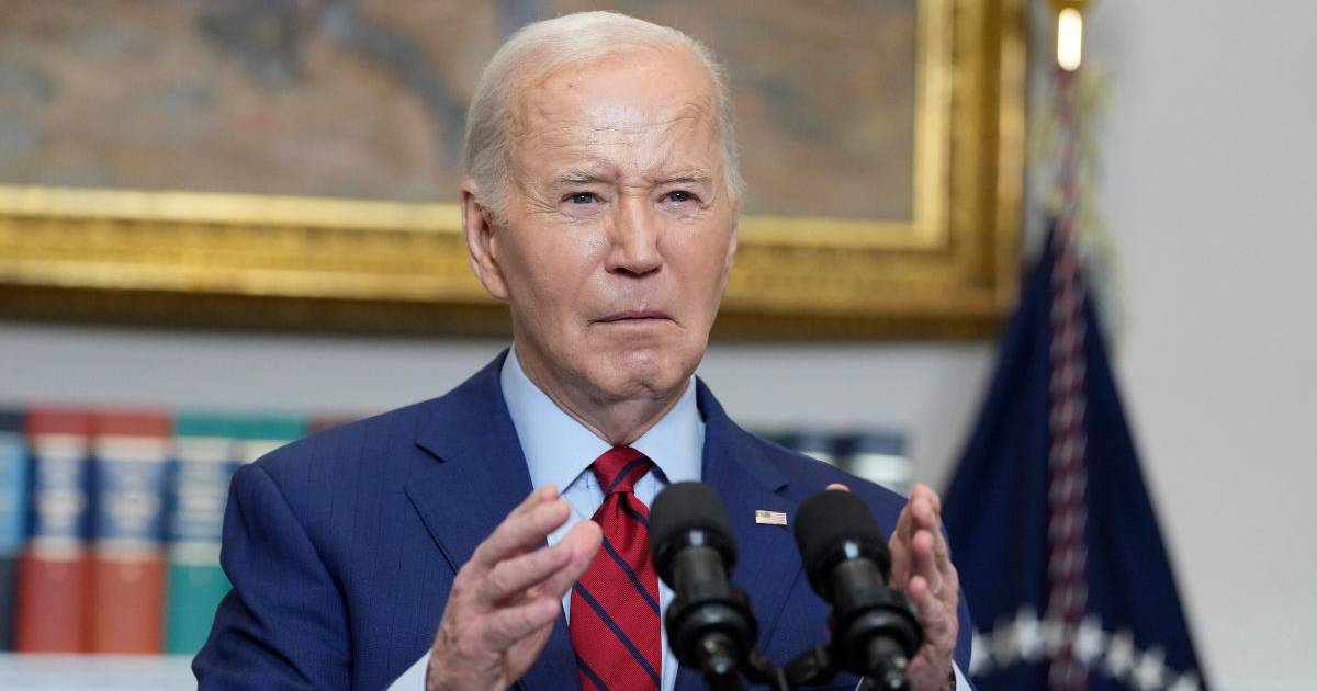 Biden respalda a estudiantes que protestan por guerra en Gaza… pero dice que ‘no hay derecho al caos’