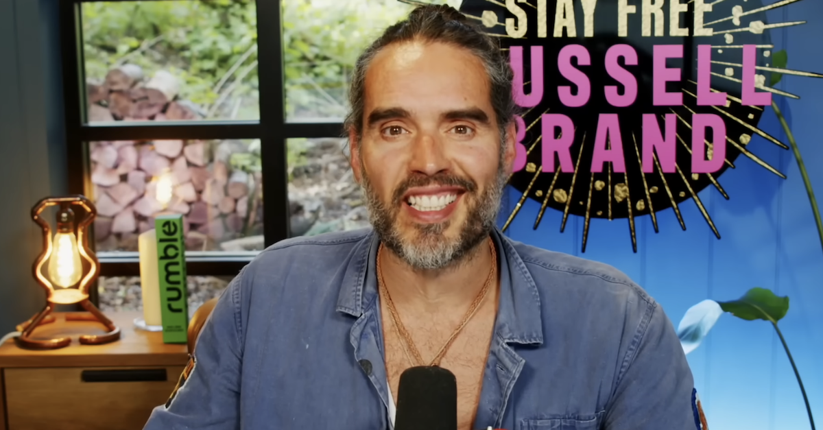 Russell Brand Explains More on Recent Baptism, Says 'There Appears to Be a Return to Religion'