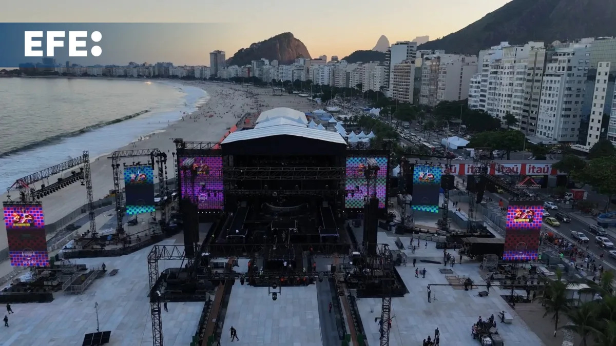 Miles de admiradores de Madonna se toman Río de Janeiro para su histórico concierto
