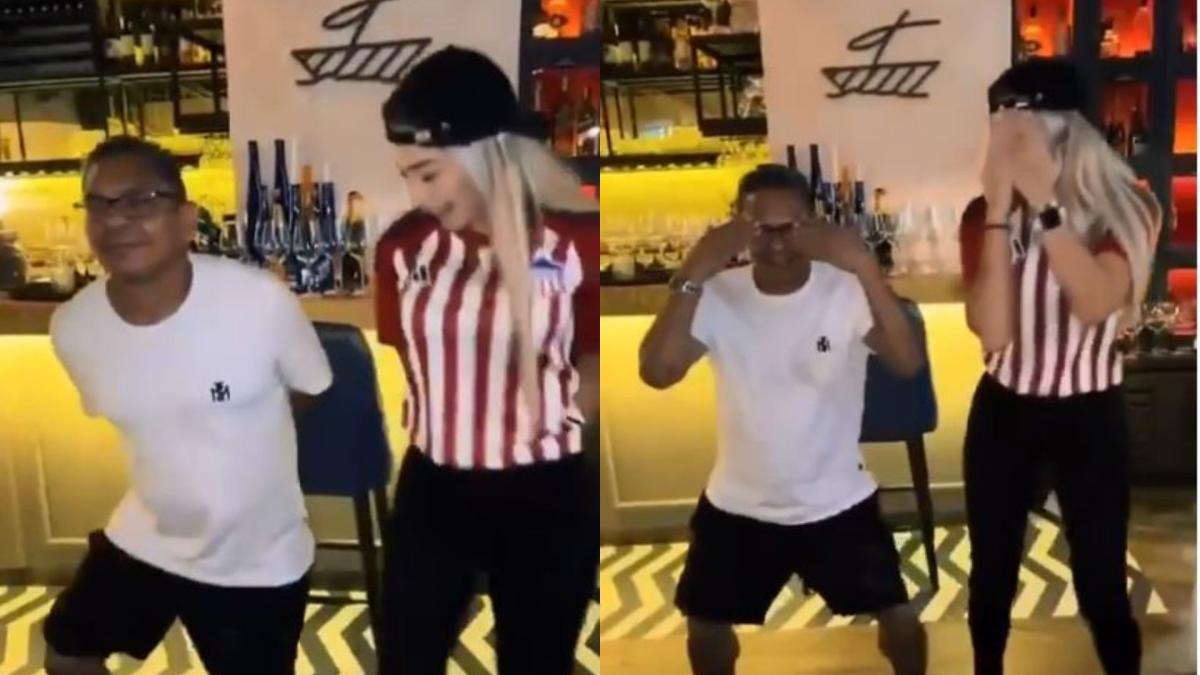 En video: reaparece ‘Mane’ Díaz ahora bailando con Day Vásquez el vallenato El Secuestro