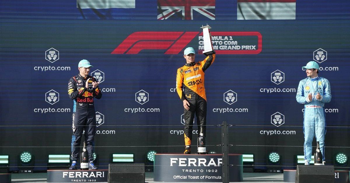 El británico Norris logra su primera victoria en la Fórmula 1 en Miami