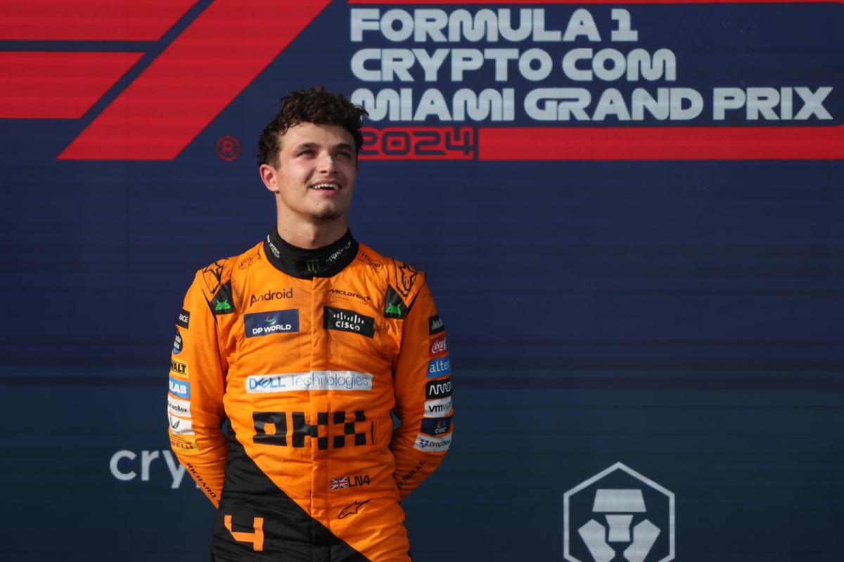 Lando Norris sorprende en el Gran Premio de Miami en Fórmula Uno
