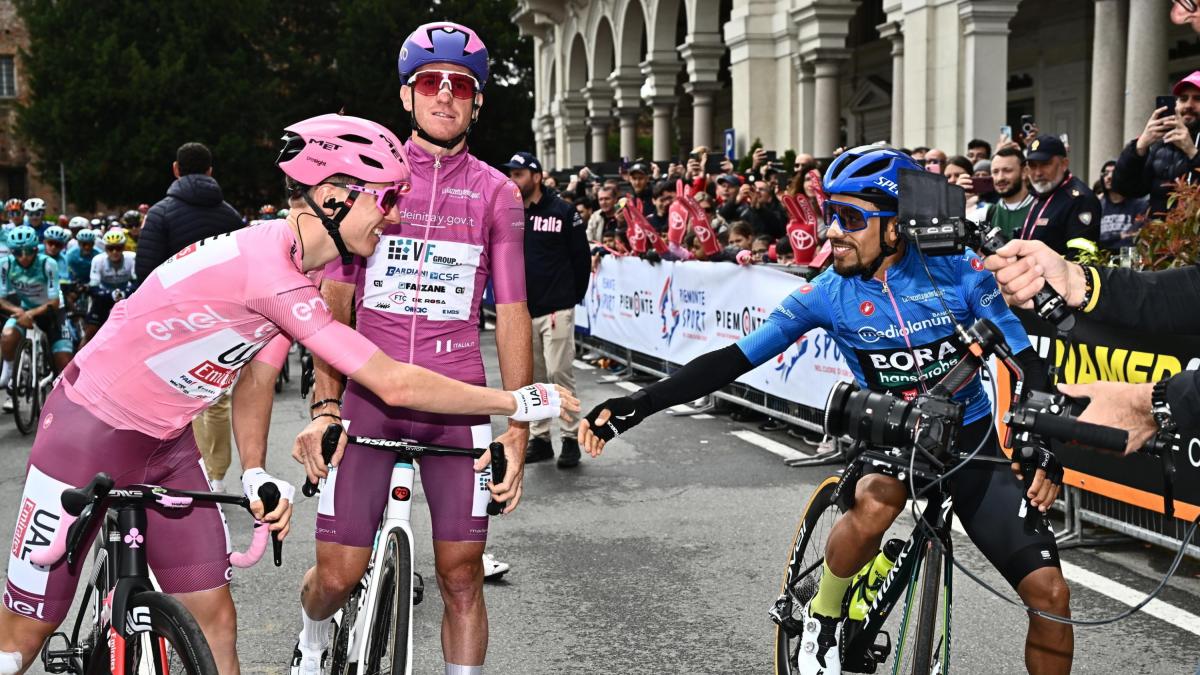 Giro de Italia 2024: las clasificaciones, así van los colombianos tras la etapa 3