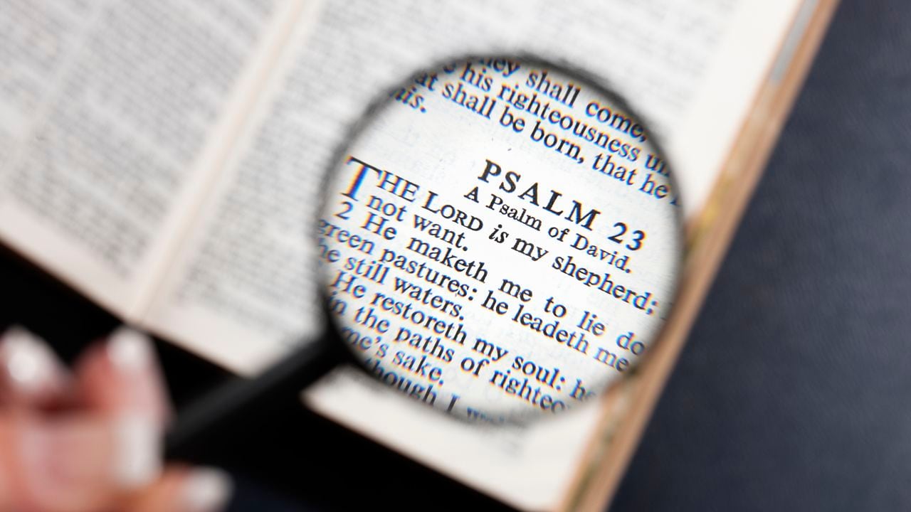 ¿Qué dice el salmo 23 de la Biblia y cuál es su significado?