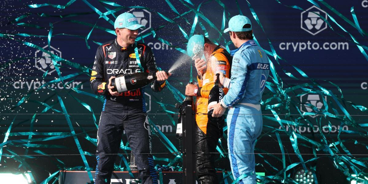Fórmula 1 | Lando Norris y Max Verstappen se van de fiesta tras la victoria en el GP de Miami; ¿hubo más invitados?