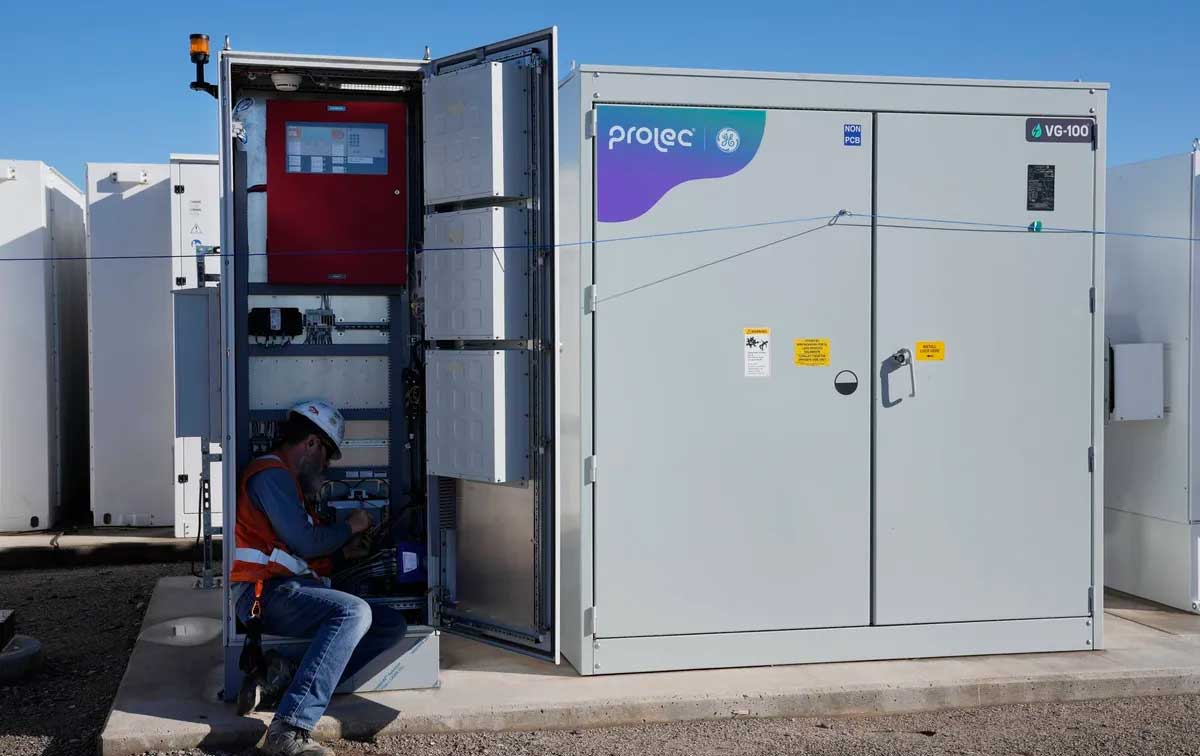 Las baterías gigantes están transformando la electricidad en EU